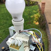 Outside Lighting Electrician in Great Lever