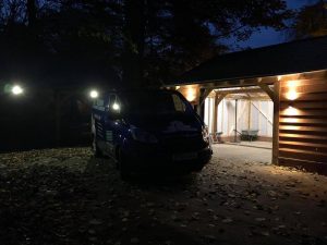 Outside Lighting Electrician in Atherton